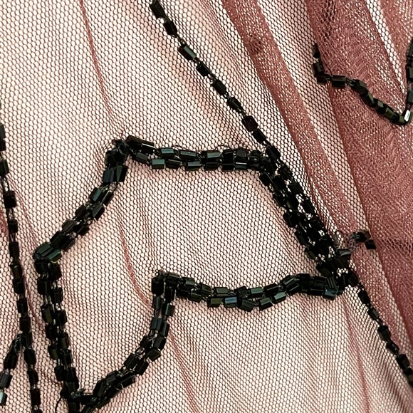 Gorgeous Free People beaded sheer slip dress! - Picture 7 of 13